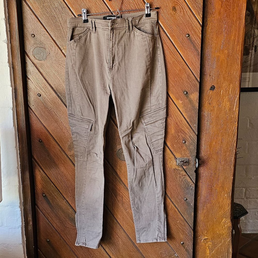 Express moto ankle legging size 8R
